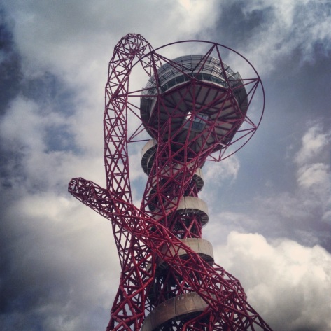 The ArcelorMittal Orbit, which opened last April, is considered the UK’s tallest sculpture. PHOTO BY RYAN CHUA.